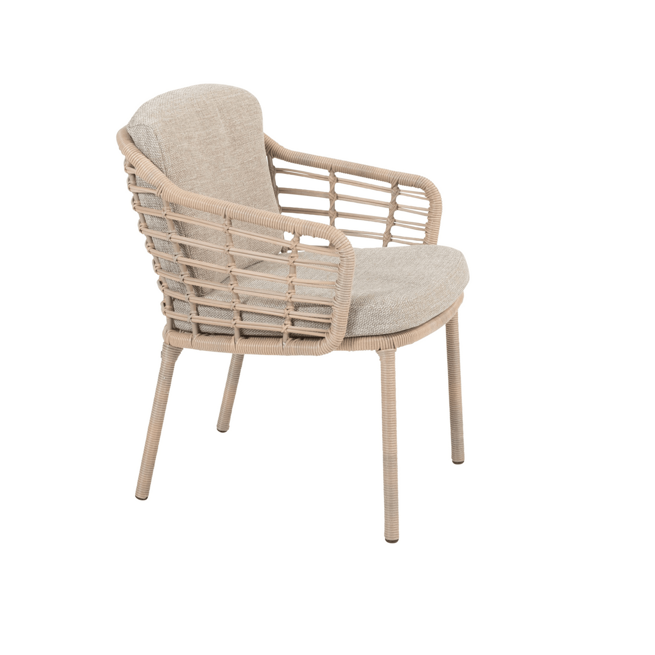 4SO Como 6 Seat Outdoor Teak Dining Set with Liam 240x100cm Teak Table